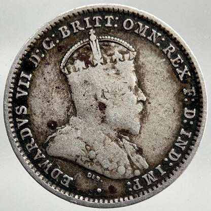 1910 Australia Threepence Silver Coin | Collectable Grade