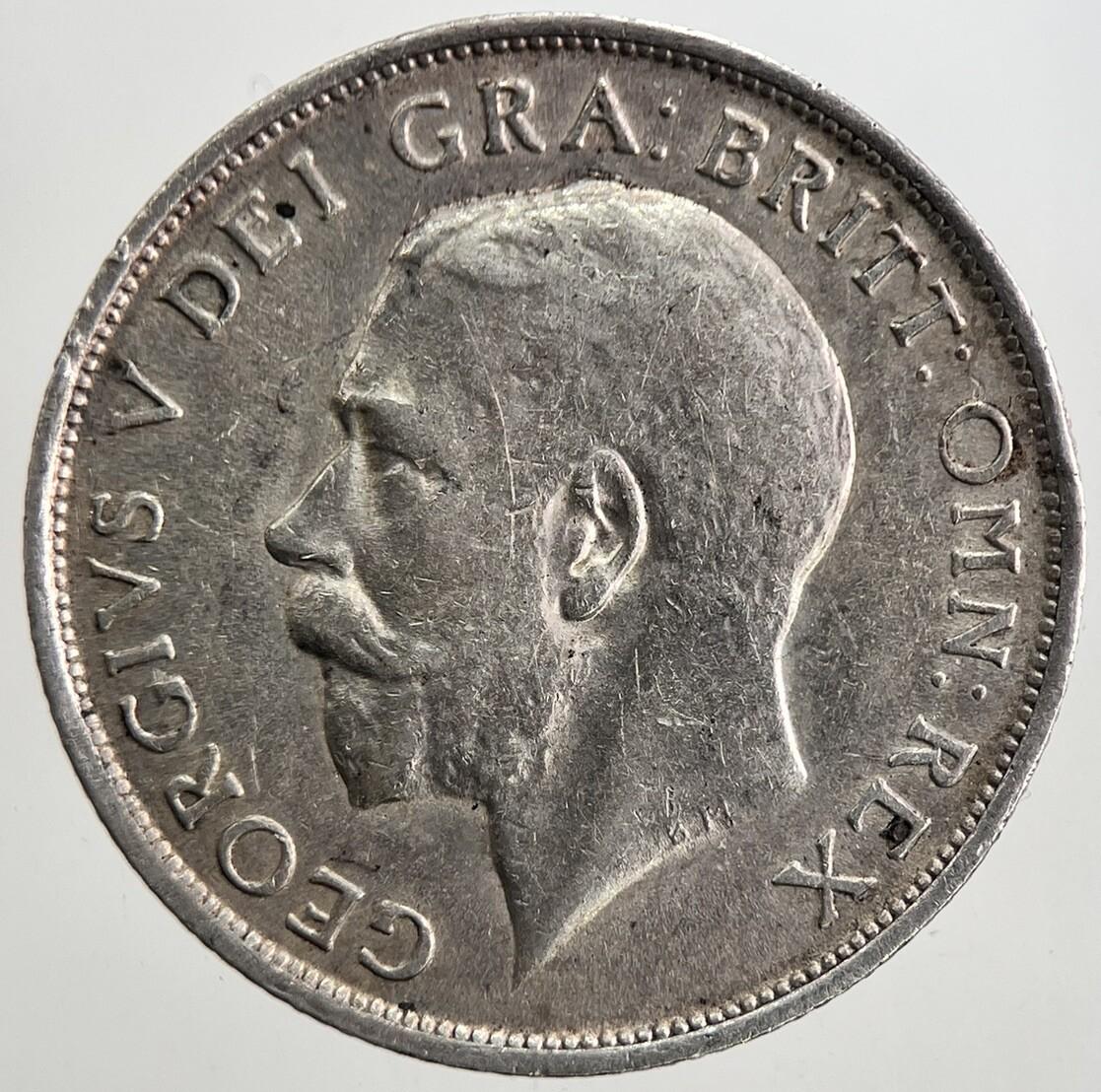 1918 George V Shilling British Silver Coin | Fine Collectable Grade
