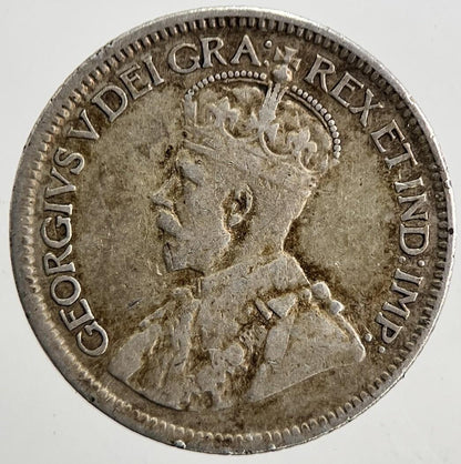 1918 Canada 10 Cents Silver Coin | Fine Collectable Grade