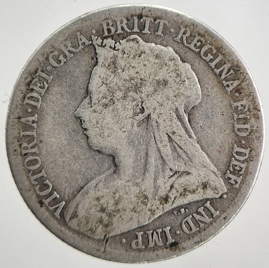 1899 Victoria Shilling Silver Coin | Collectable Grade