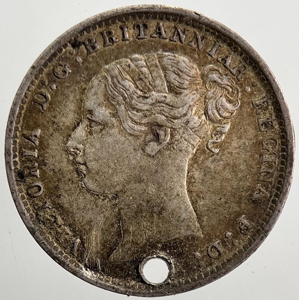 1883 Victoria Threepence Silver Coin | Very High Grade