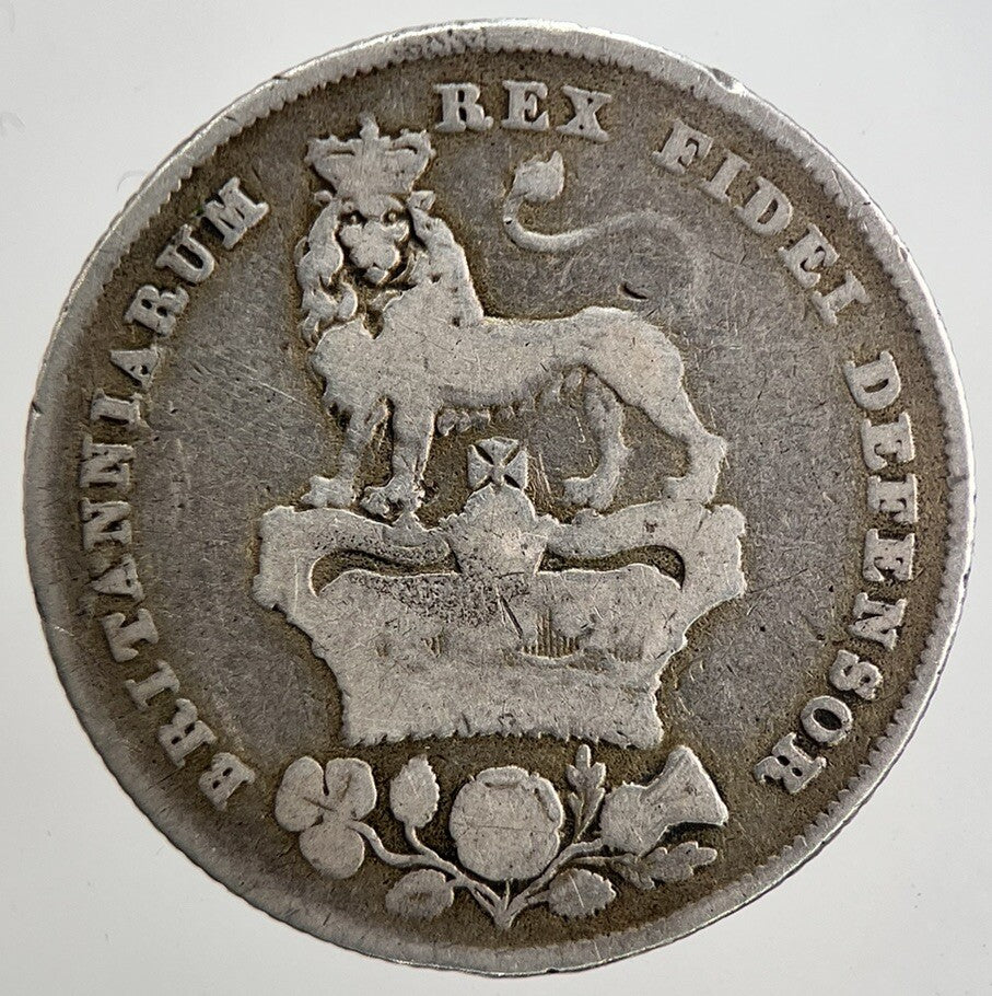 1826 George IV Shilling Silver Coin | Collectable Grade