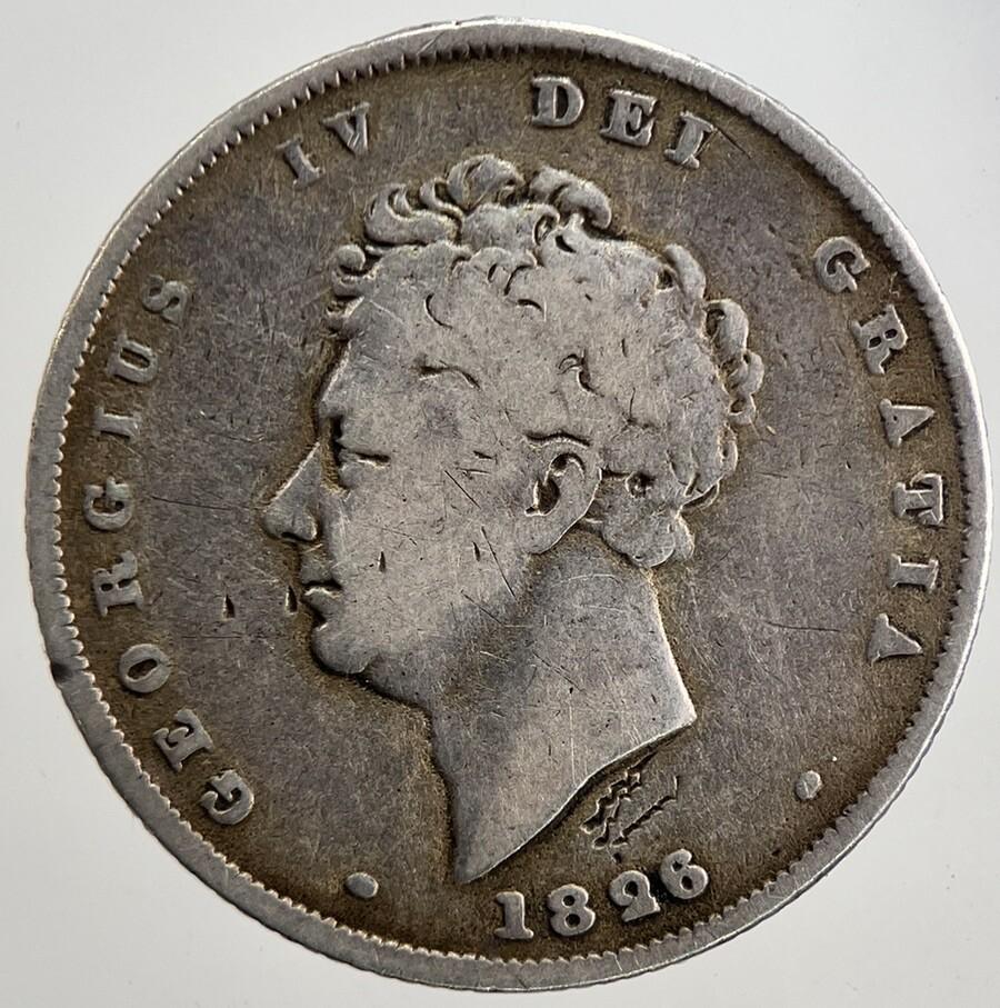1826 George IV Shilling Silver Coin | Collectable Grade