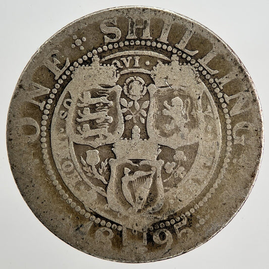 1895 Victoria Shilling Silver Coin | Collectable Grade