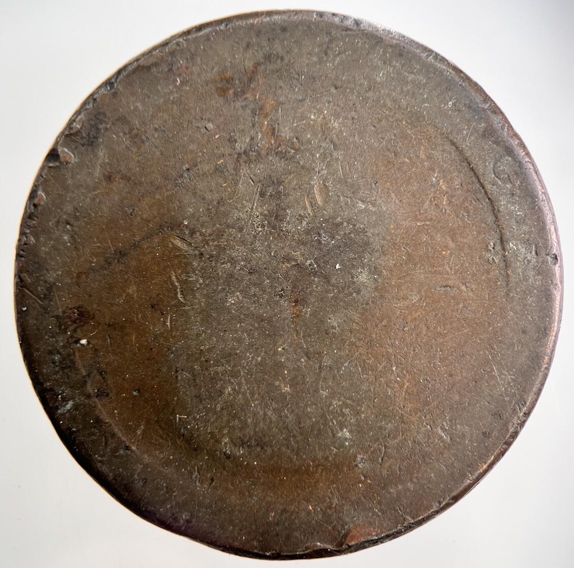 George III 3rd Cartwheel One Penny Coin | Worn Grade