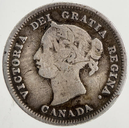 1881-H Canada 5 Cents Silver Coin | Collectable Grade