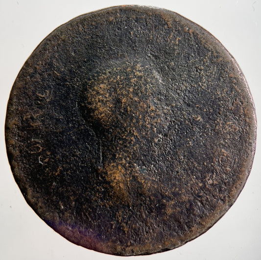 George 3rd III Half-Penny British Coin | Worn Grade