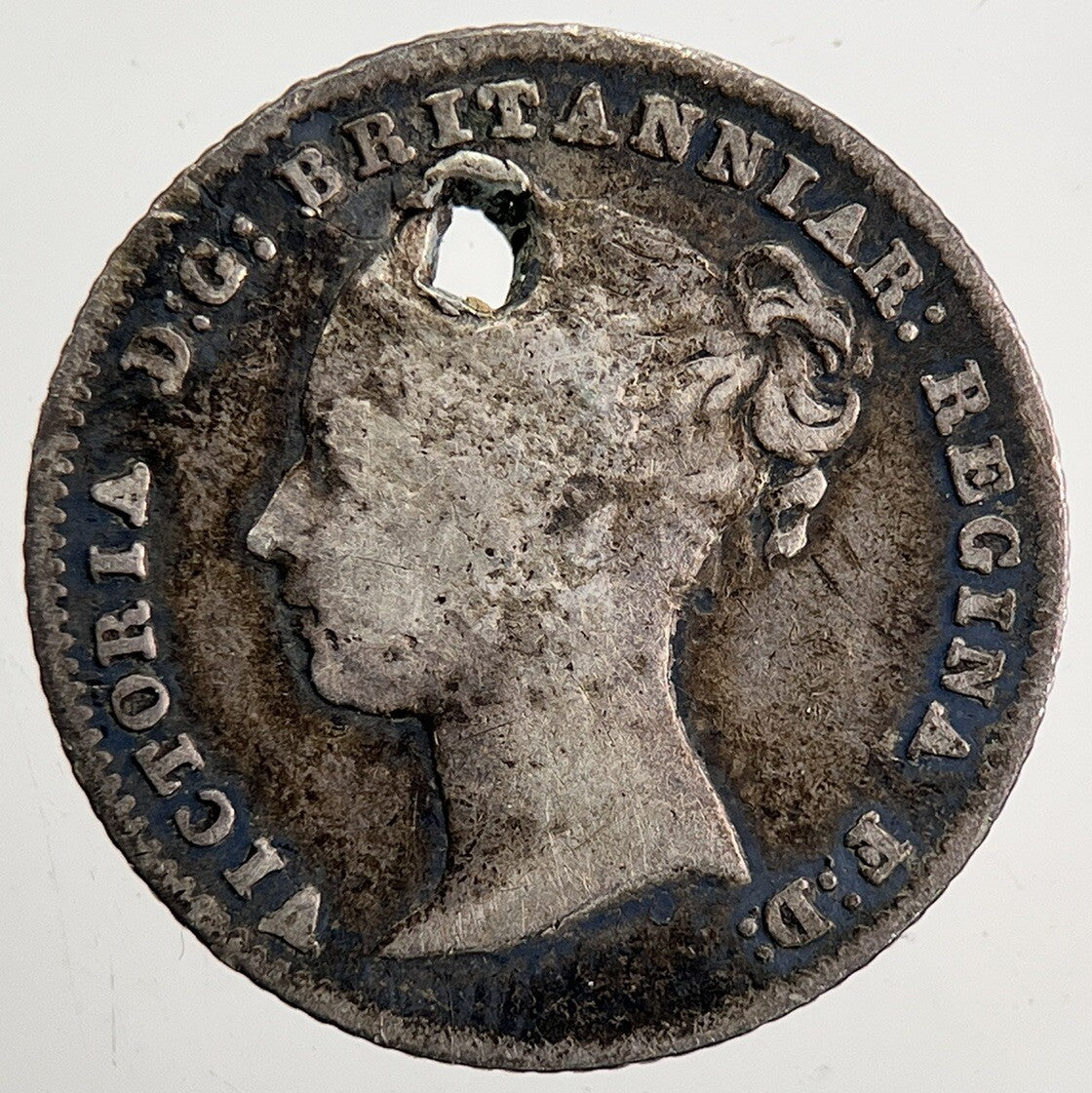 1843 Victoria Groat Four-Pence Silver Coin | Collectable Grade