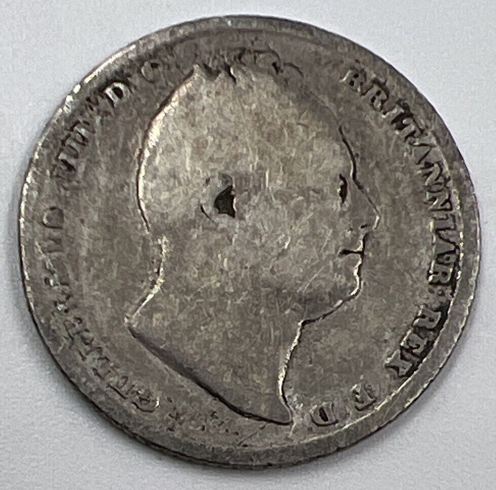 1834 William IV Sixpence Silver Coin | Fair Grade