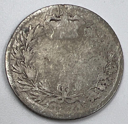 1834 William IV Sixpence Silver Coin | Fair Grade