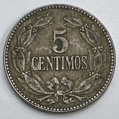 1946 Venezuela 5 Centimos Coin | Fine Collectable Grade