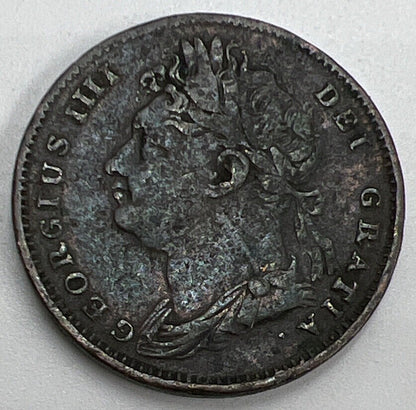 1822 George IV Farthing Coin | Collectable Grade