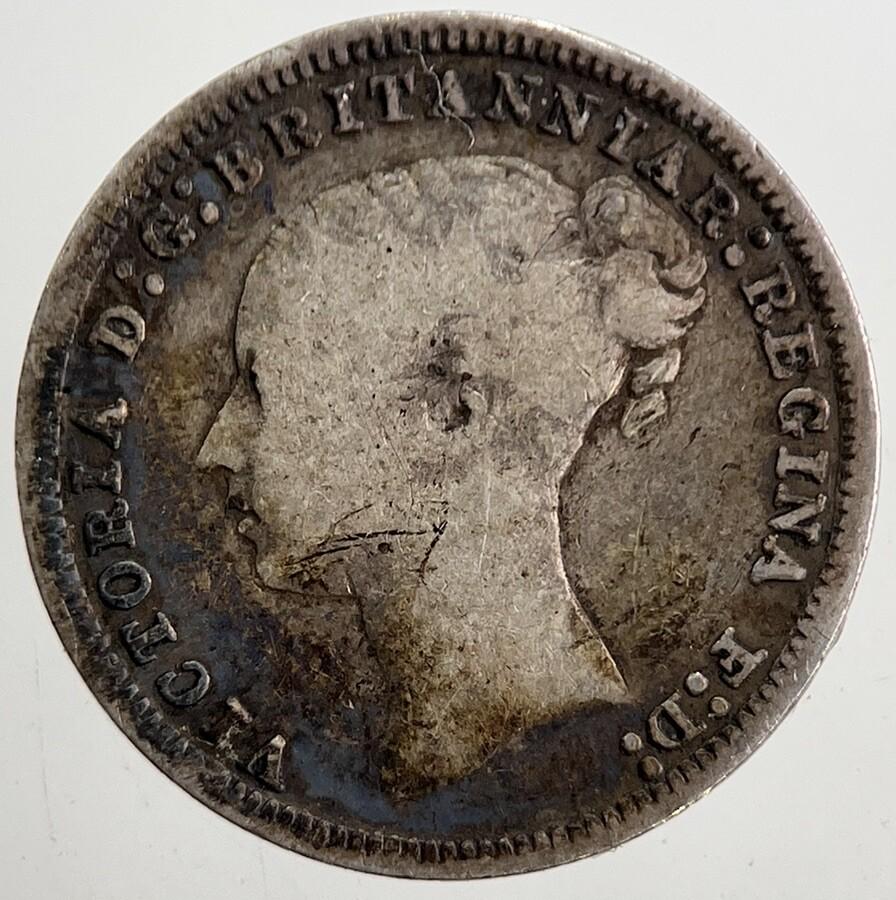 1878 Victoria Threepence Silver Coin | Collectable Grade
