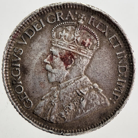 1918 Canada 10 Cents Silver Coin | Very Fine Grade