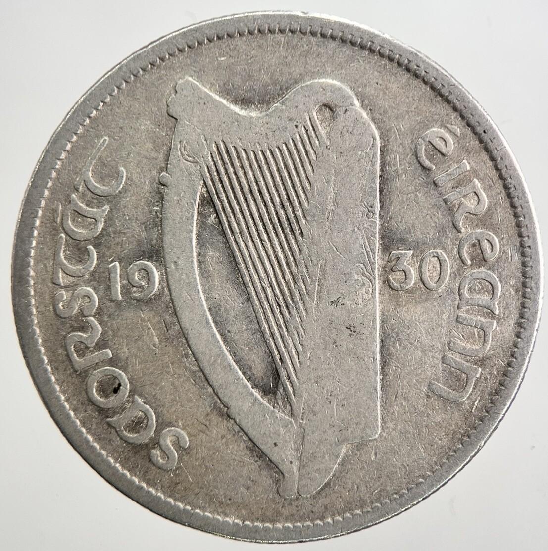 1930 Irish Florin Silver Coin | Collectable Grade