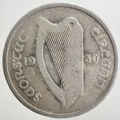 1930 Irish Florin Silver Coin | Collectable Grade