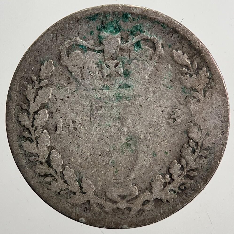 1883 Victoria Threepence Silver Coin | Collectable Grade