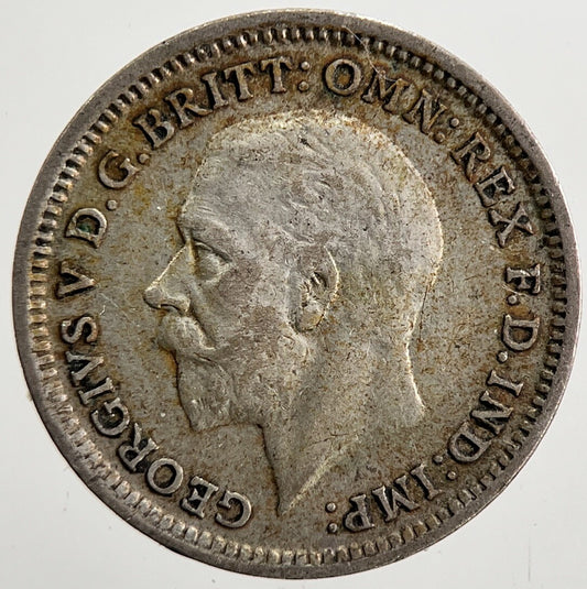 1926 George V Threepence Silver Coin | Fine Collectable Grade
