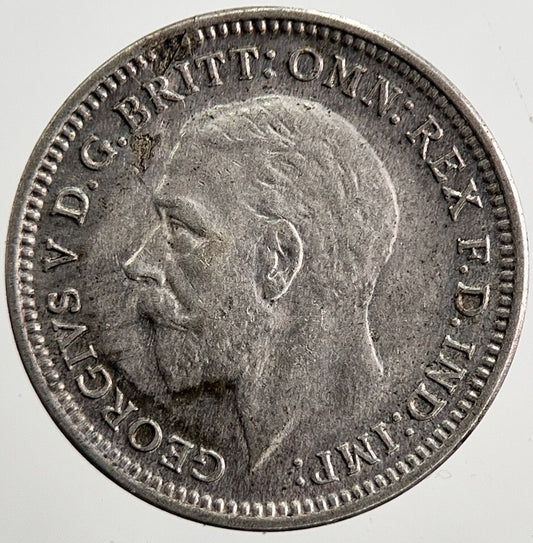 1931 George V Threepence Silver Coin | Fine Collectable Grade