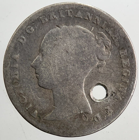 1889 Victoria Threepence Silver Coin | Collectable Grade