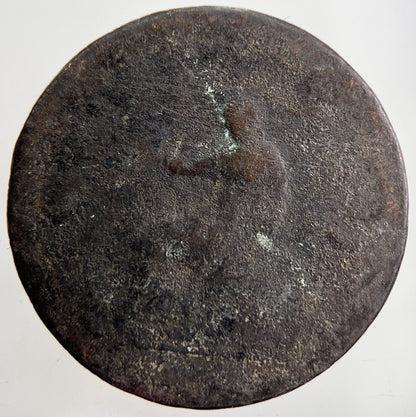 George 3rd III Half-Penny British Coin | Worn Grade