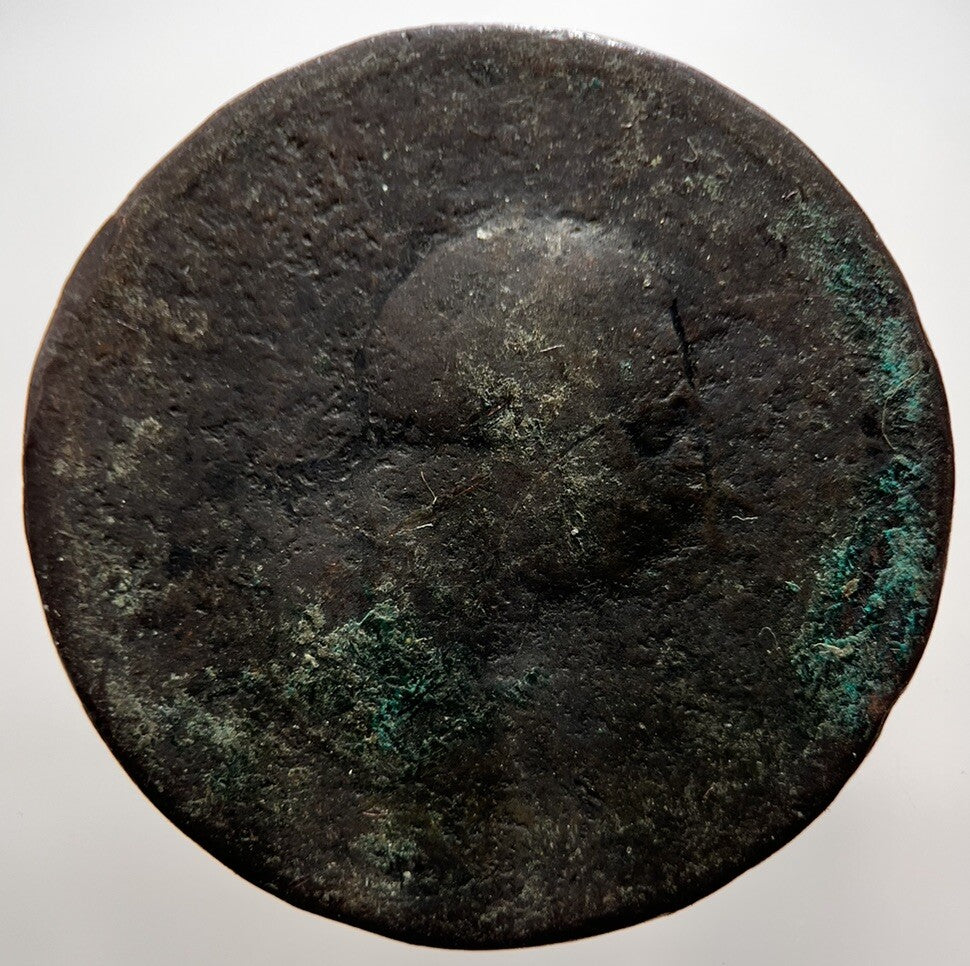 1799 George 3rd III Half-Penny British Coin | Worn Grade