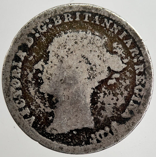 1879 Victoria Threepence Silver Coin | Collectable Grade | a8813
