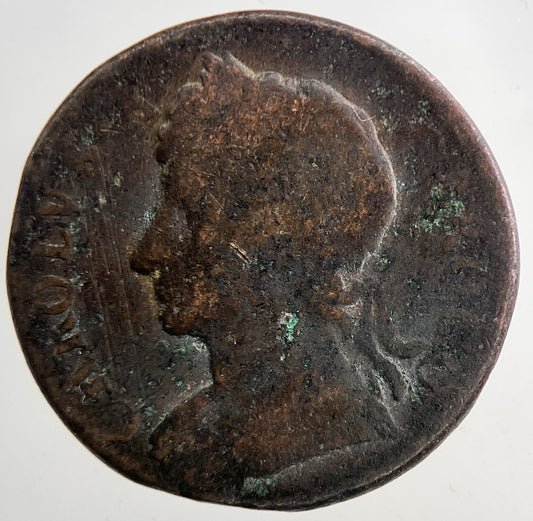 1675 Charles II 2nd Farthing Coin | Collectable Grade | a9249