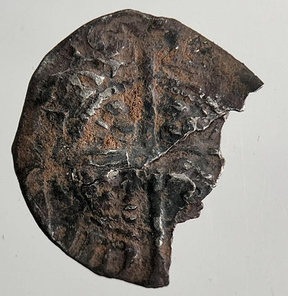 British Edward I 1st Half-Penny Hammered Silver Coin | Collectable Grade | a9129