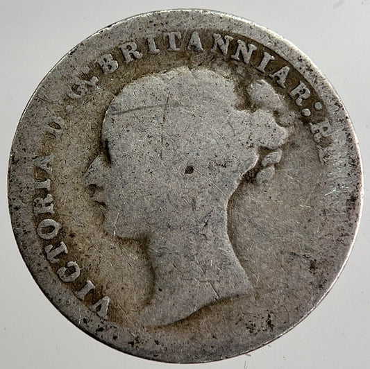 1873 Victoria Threepence Silver Coin | Collectable Grade | a8692