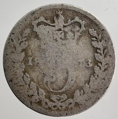 1873 Victoria Threepence Silver Coin | Collectable Grade | a8692