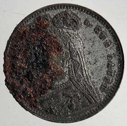 1800’s Victoria Toy Money Coin Token | Fine Collectable Grade | a9142