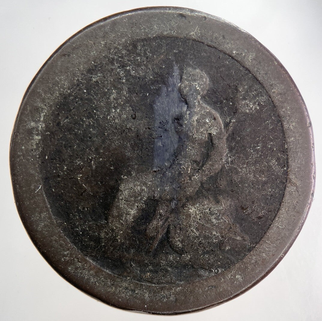 1797 George III 3rd Cartwheel One Penny Coin | Fair Grade | a9057