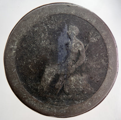 1797 George III 3rd Cartwheel One Penny Coin | Fair Grade | a9057