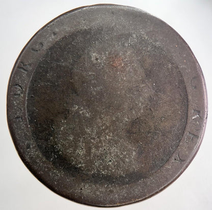 1797 George III 3rd Cartwheel One Penny Coin | Fair Grade | a9057