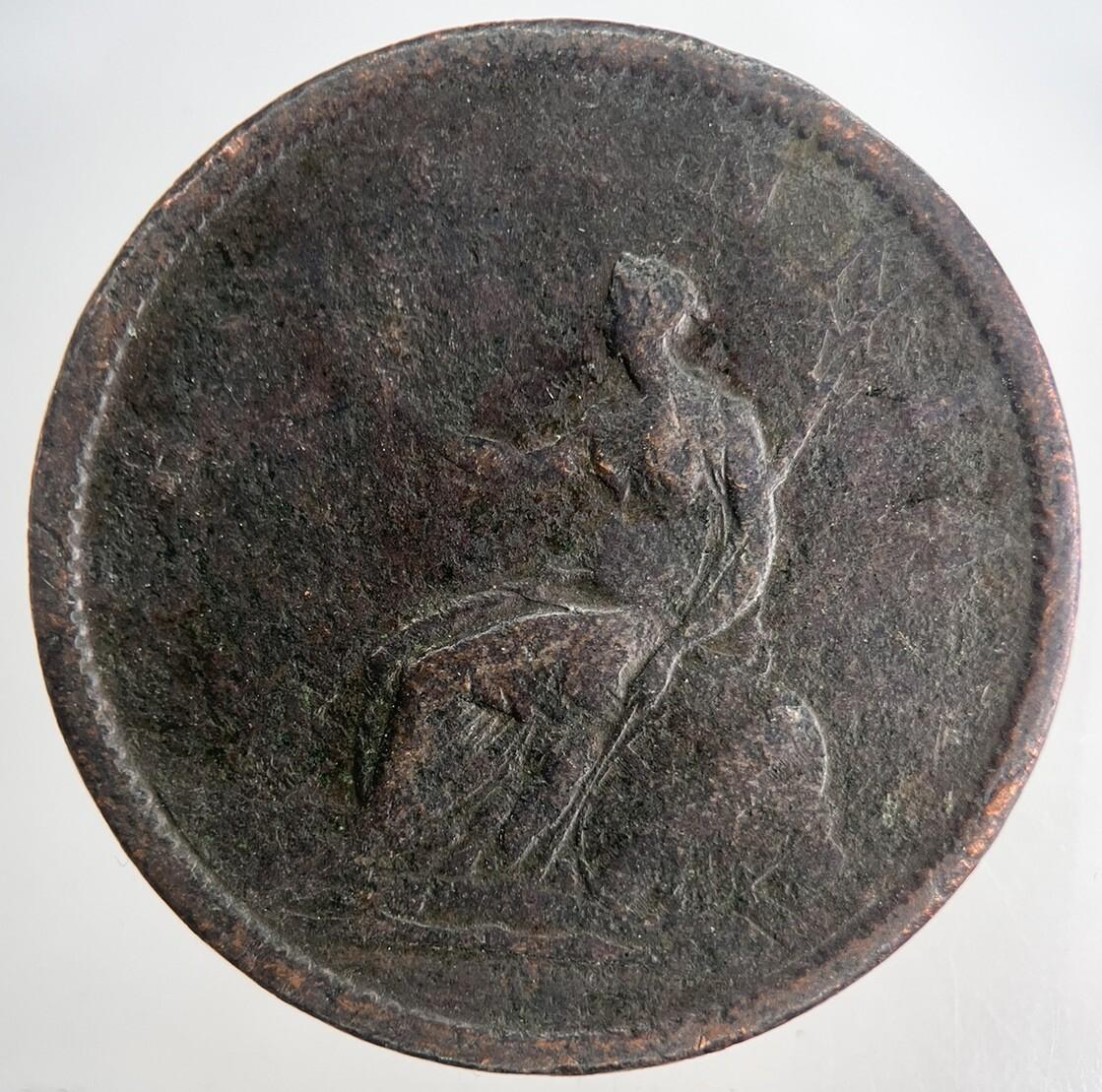 1806 George III 3rd One Penny Coin | Collectable Grade | a9160