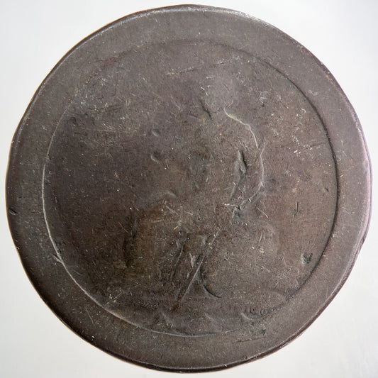 1797 George III 3rd Cartwheel One Penny Coin | Fair Grade | a9056