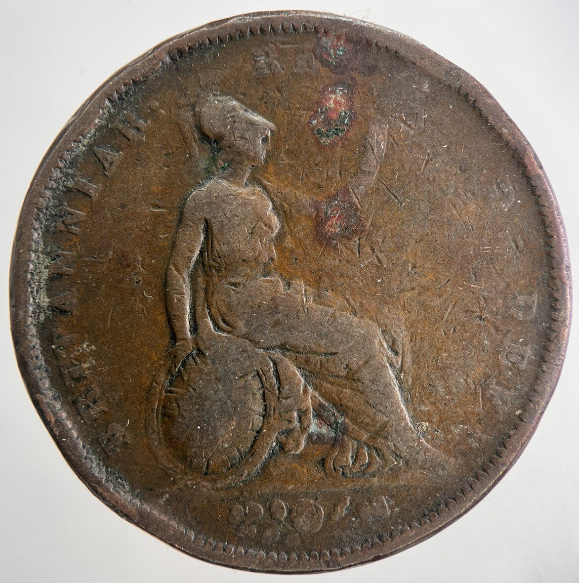 1826 George IV One Penny Coin | Collectable Grade | a9064