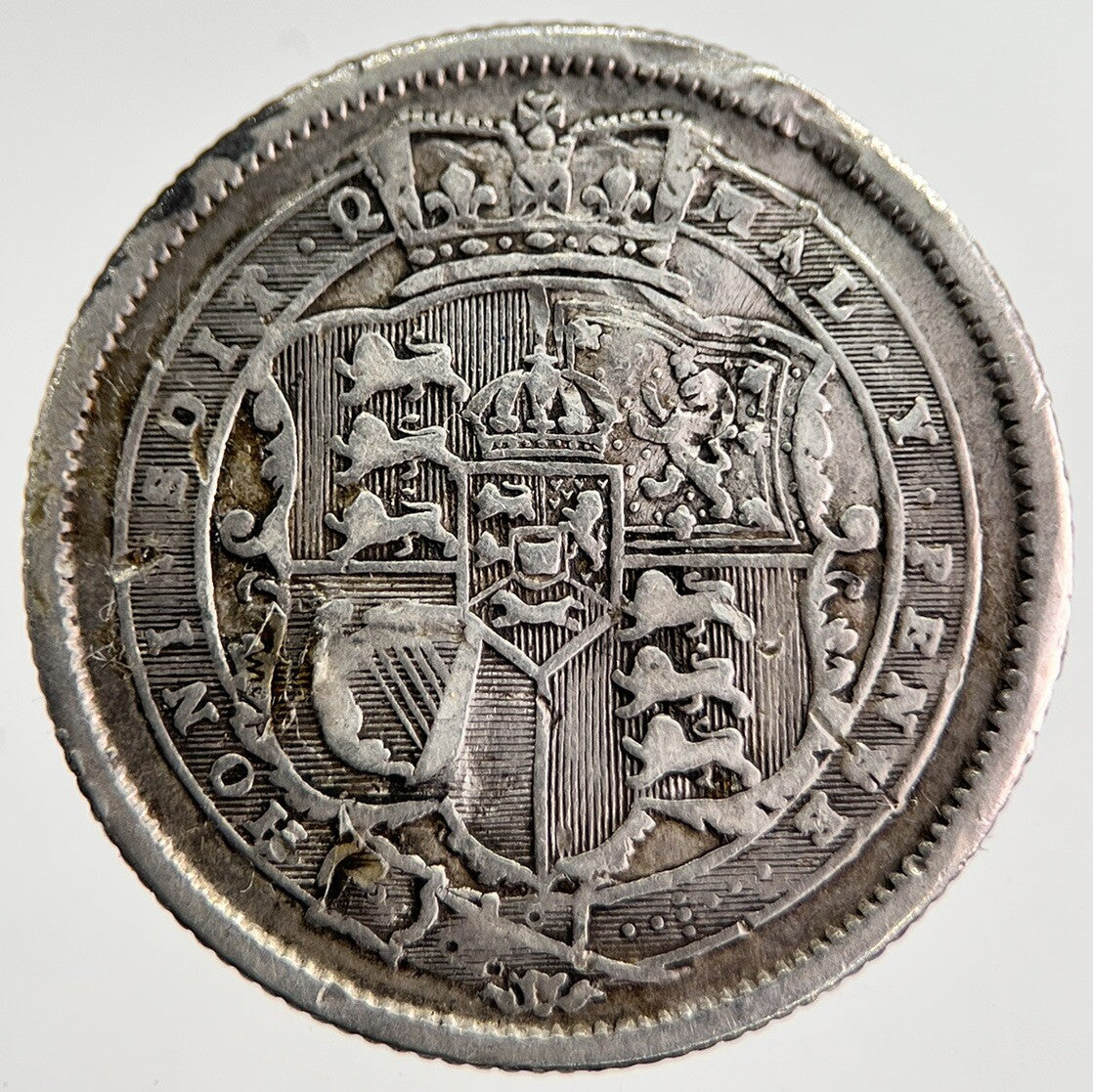 1819 George III Shilling Silver Coin | Collectable Grade | a8658