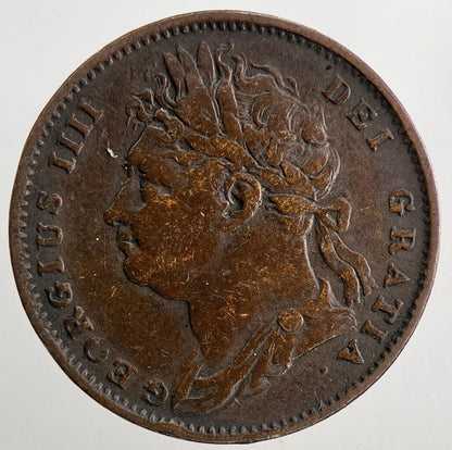 1821 George IV Farthing | Fine Collectable Grade | a9094