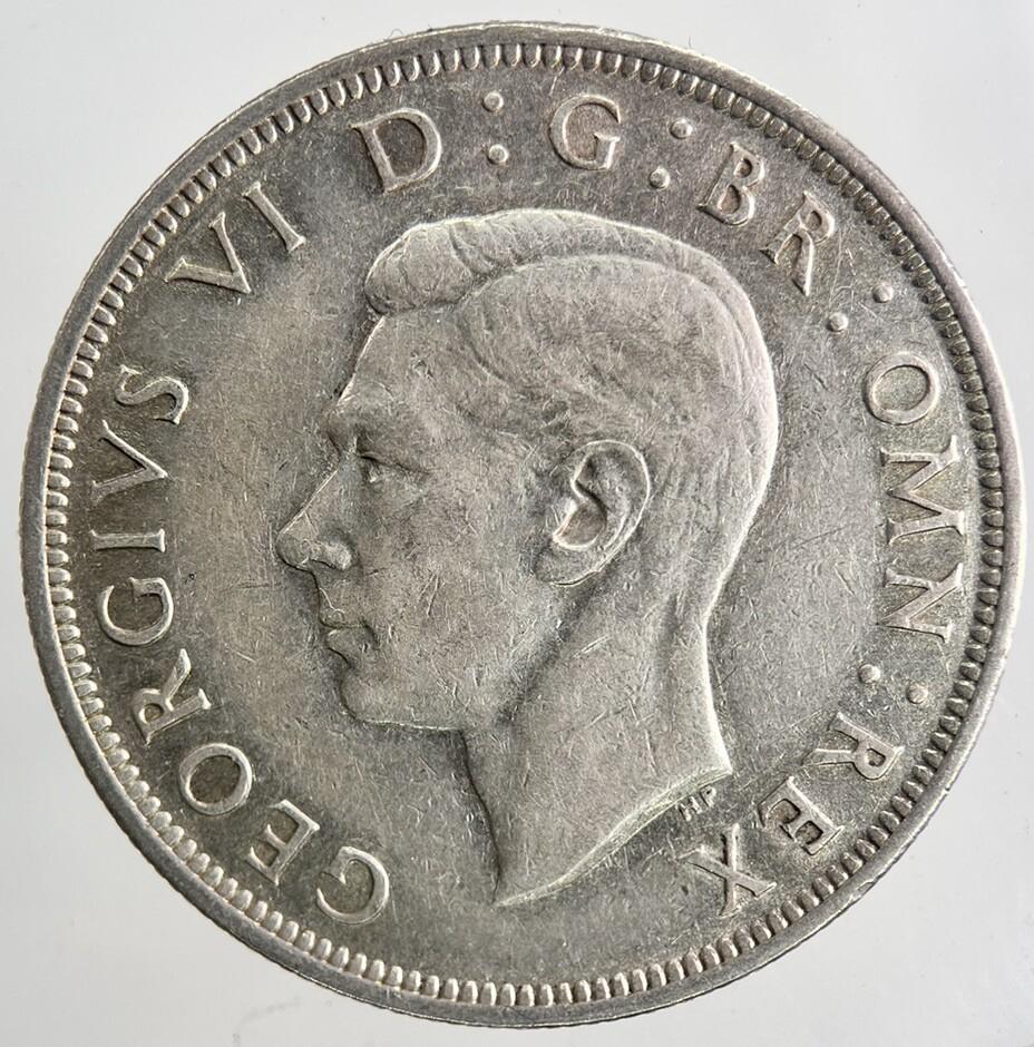 1946 George VI Half-Crown Silver Coin | Fine Collectable Grade | a9150