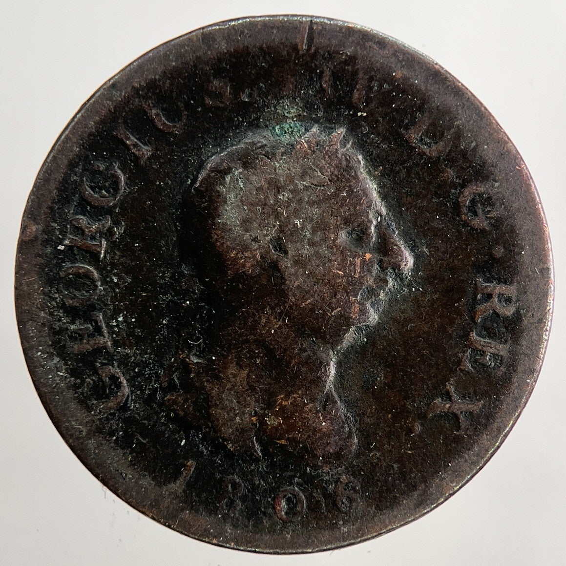 1806 George 3rd III Farthing Coin | Collectable Grade | a9091