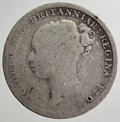 1883 Victoria Threepence Silver Coin | Collectable Grade | a8691