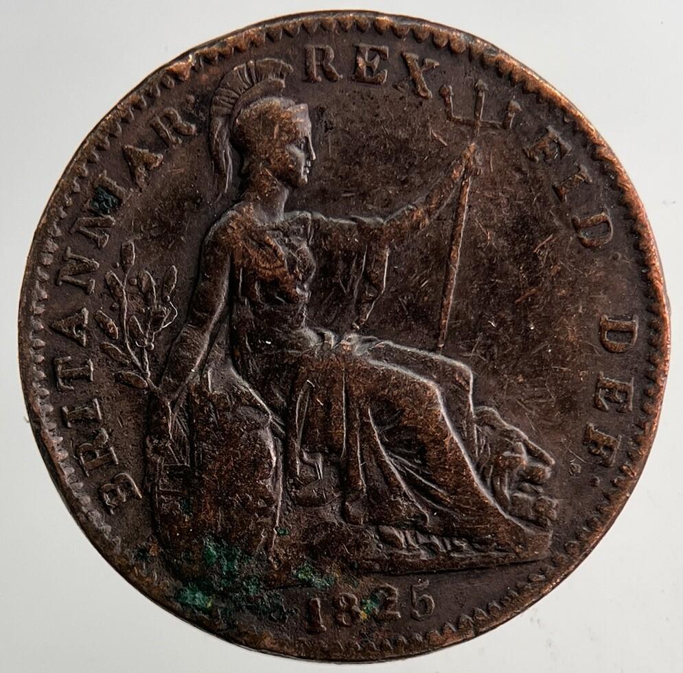 1825 George IV Farthing | Fine Collectable Grade | a9234