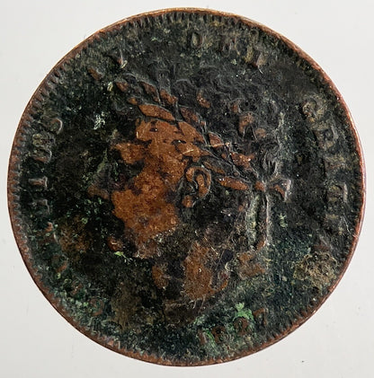 1827 George IV 1/3 One Third Farthing Coin | Collectable Grade | a9072