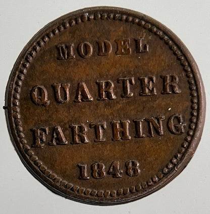 1800’s Victoria Toy Money Coin Token | Fine Collectable Grade | a9145