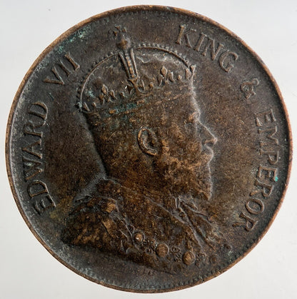 1903 Hong Kong 1 Cent Coin | Fine Collectable Grade | a9170