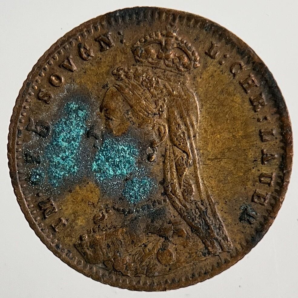 1800’s Victoria Toy Money Coin Token | Fine Collectable Grade | a9144