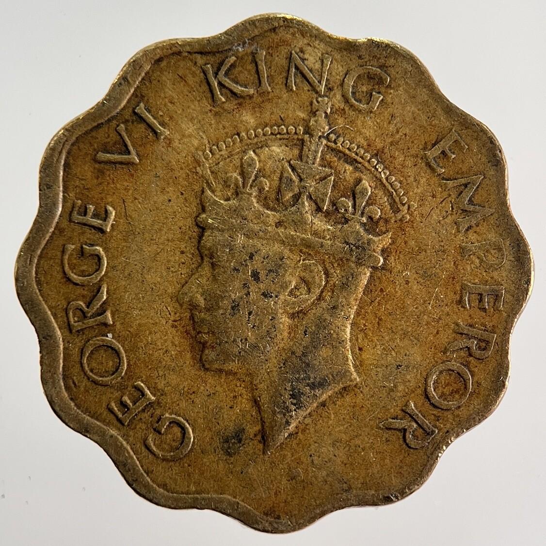 1944 India 1 Anna Coin | Collectable Grade | a925