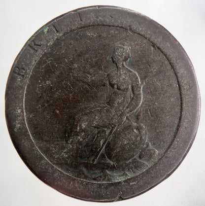 1797 George III 3rd Cartwheel One Penny Coin | Collectable Grade | a9059